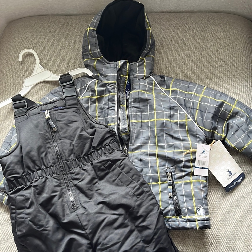 Rugged Bear 2piece Snowsuit Set 4T NWT